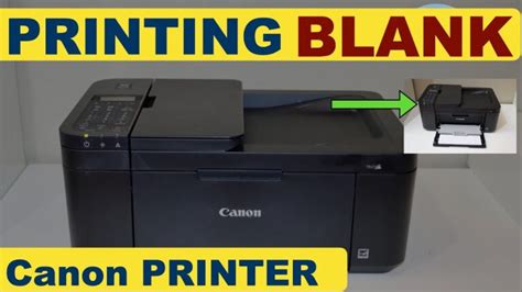 How To Reset Canon Printer Printing Blank Pages A Step By Step Guide