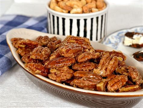 Maple Glazed Candied Pecans Orgasmic Chef Recipe Cooking Recipes Healthy Candied Pecans