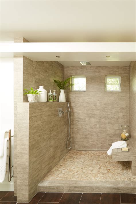 20 Doorless Walk In Shower Ideas To Make Life Easier