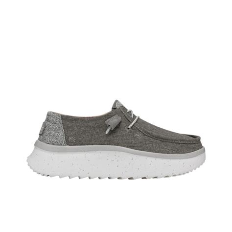 Calzado Hey Dude Wendy Peak Chambray Gris Inbox