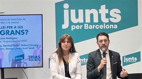 Junts Aviva El Lema Vuelve Puigdemont Y Llama A Erc A Un Frente N