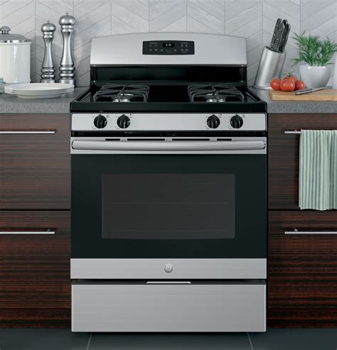 30 Free Standing Gas Range Jgb635rekss By General Electric At Missouri Furniture