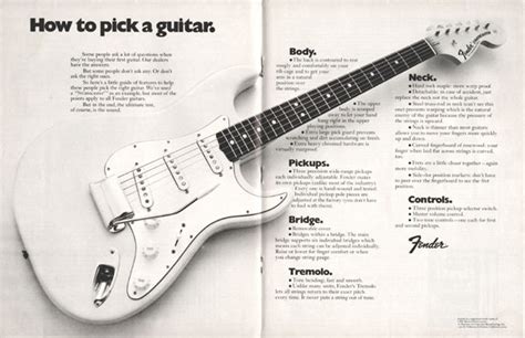 The History of the Fender Stratocaster In Classic Adverts - Sonic State ...