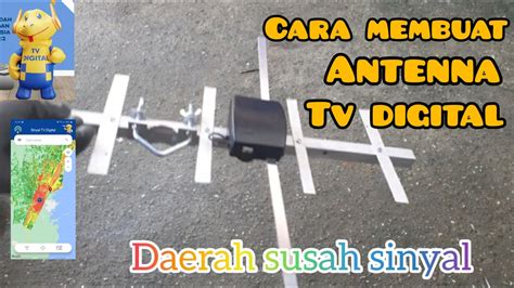 Cara Membuat Sendiri ANTENNA TV DIGITAL Dari Sisa Rak Piring Bekas