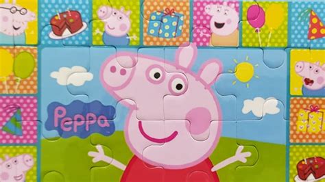 PEPPA PIG PUZZLE GAME I M PEPPA PIG OINK AIS PUZZLE YouTube