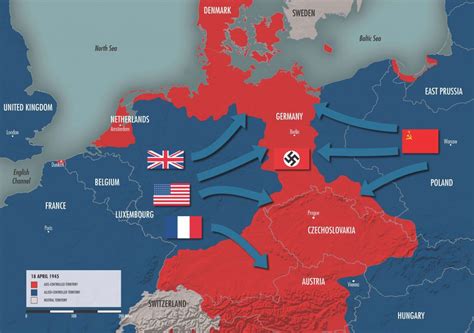 Nazi Occupation Map | Nazi Germany Map 1944 | Historical Map History