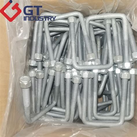 DIN 3570 HDG ASTM A193 B7 U Bolt China U Bolts Suppliers And U Bolts