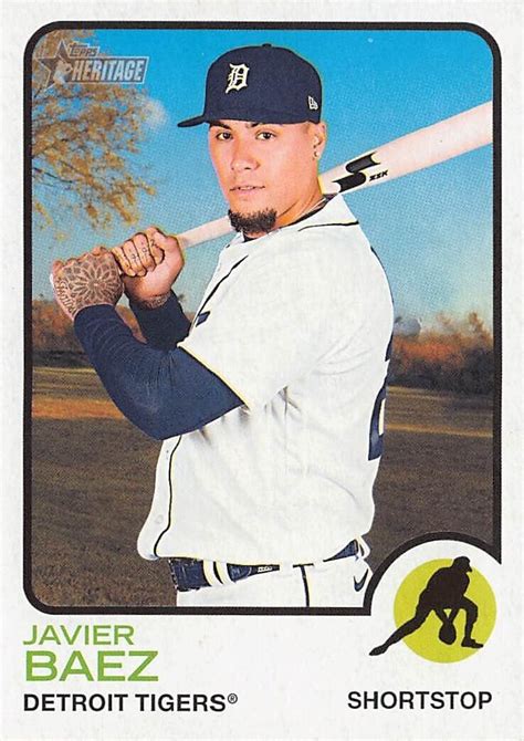 2022 TOPPS HERITAGE HIGH NUMBER 692 JAVIER BAEZ EBay