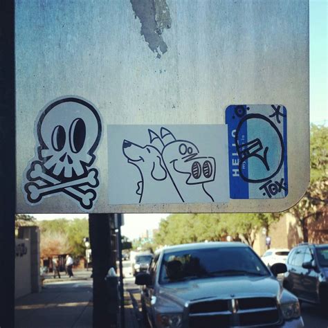 Street art stickers! | Sticker art, Street art, Art