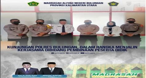 Kunjungan Polres Bulungan Dalam Menjalin Kerjasama Di Bidang Pembinaan