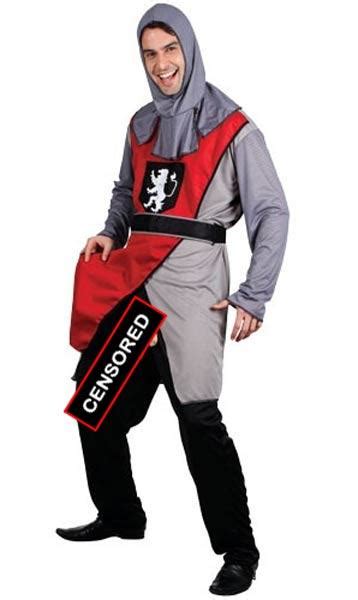 Rude Knight Adult Fancy Dress Costume