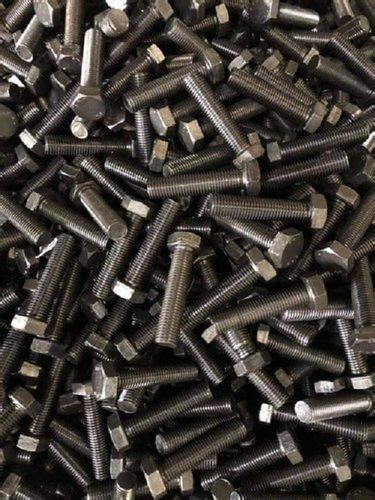 Black Rust Resistance Ms Hex Bolt At Best Price In Aurangabad Sk