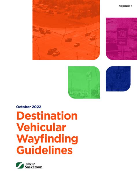 Fillable Online Destination Vehicular Wayfinding Guidelines A Guide To