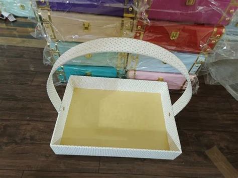 White Mdf T Hamper Basket Sizedimension 10 X 10 X 2 At Rs 140