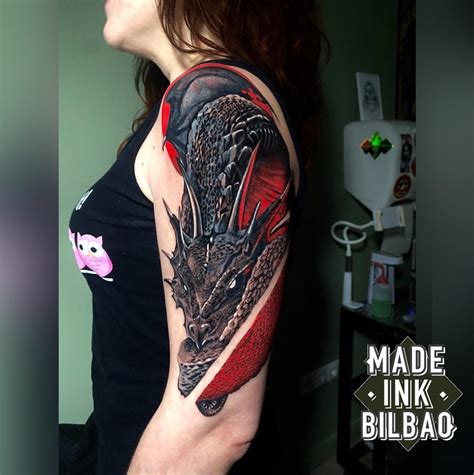 Tatuaje Cover Drag N Brazo Made Ink Bilbao