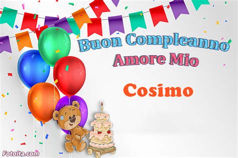 Buon Compleanno Cosimo Tanti Auguri Carte E Immagini Buongiorno E