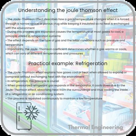 Understanding The Joule Thomson Effect