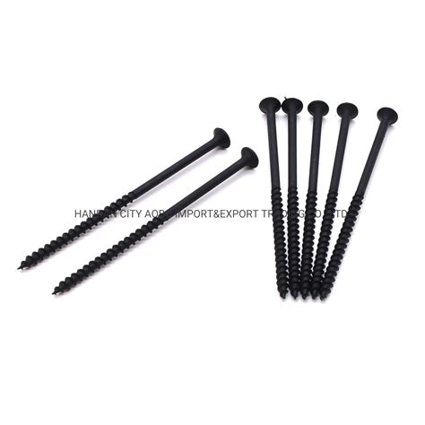 Coarse Or Fine Thread Bugle Head Black Phosphated Drywall Screw China