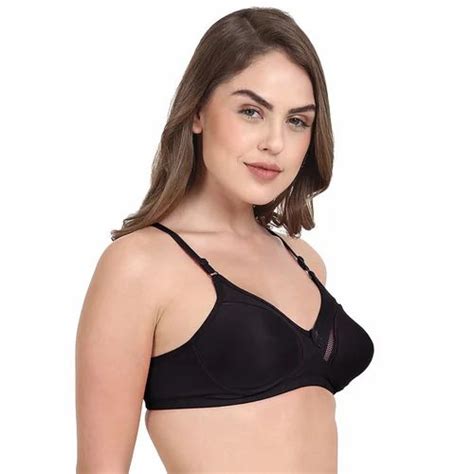 Women Blended Cotton Beautiful Plain Bra At Rs 80 Piece Ghaziabad