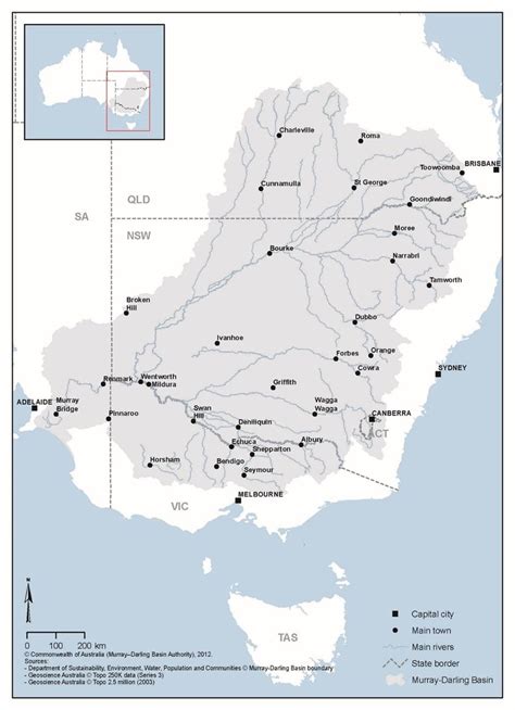 The Murray Darling Basin Download Scientific Diagram