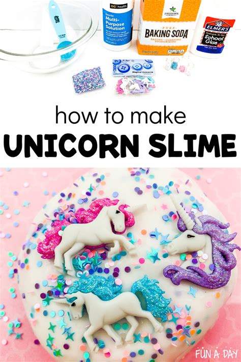 Unicorn Slime: Two Different Ways to Make It - Fun-A-Day!