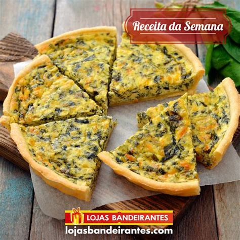 Quiche De Espinafre Receitas Quiche De Espinafre Quiche