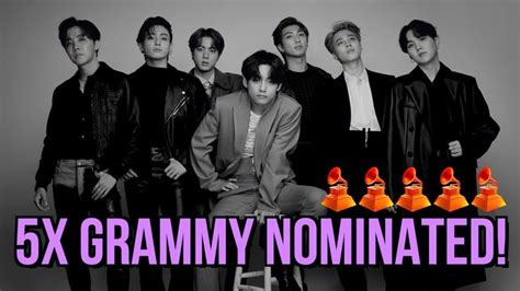 HISTORIC! BTS GRAMMYs NOMINATIONS 2023 | 방탄소년단