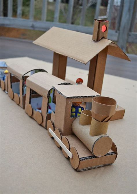 25 Amazing DIY Cardboard Toys For Kids | HomeMydesign