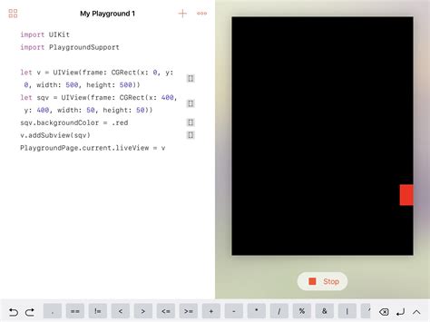 Ios Sizing Of Live Views In Swift Playground Stack Overflow