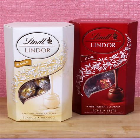 Lindor Milk and White Chocolates Boxes – Chocolate Delivery Online