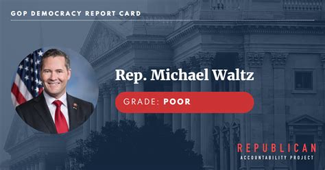 Rep. Michael Waltz - Republican Accountability