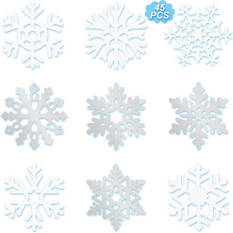 Amazon Snowflake Cutouts Holiday Christmas Classroom Decoration