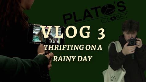 Vlog 3 Short Thrifting Trip On A Rainy Day Youtube