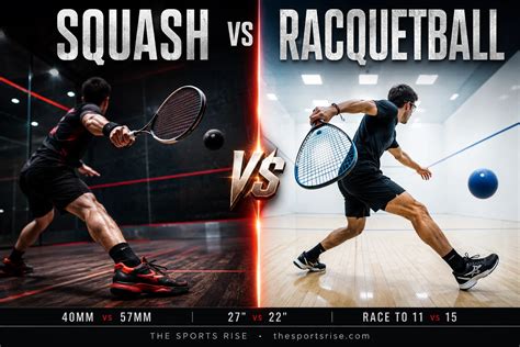Racquetball Vs Squash Which Court Sport Reigns Supreme