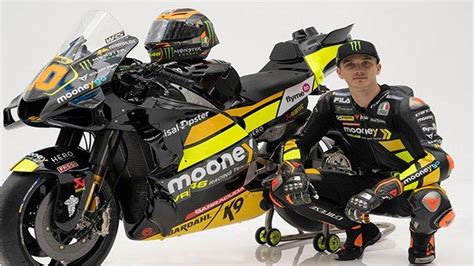 Mooney VR46 Racing Team Pamerkan Livery MotoGP 2023 Luca Marini