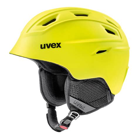 Kask narciarski Uvex Fierce Yellow Mat 2021