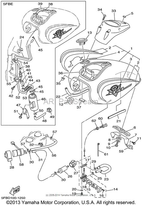 Yamaha V Star Oem Parts Catalog