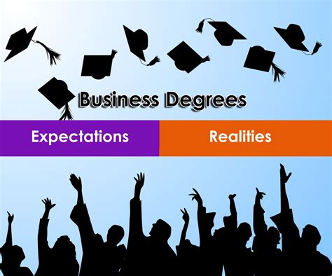 Business Degrees: Unrealistic Expectations vs. Realities - Blog | SMS ...