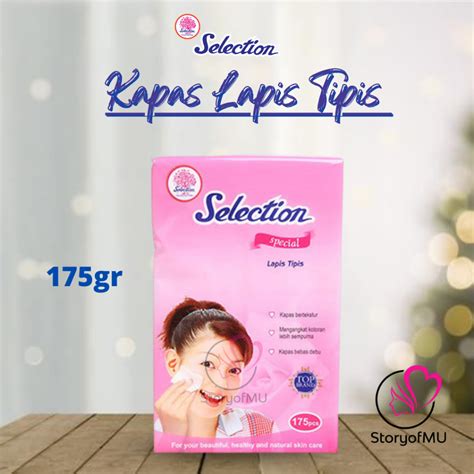 Jual Kapas Selection Special Facial Cotton Spc Lapis Tipis S