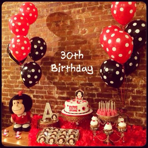 MAFALDA S THEMED SWEETS TABLE AND BALLOONS DECOR Birthday Songs 4th