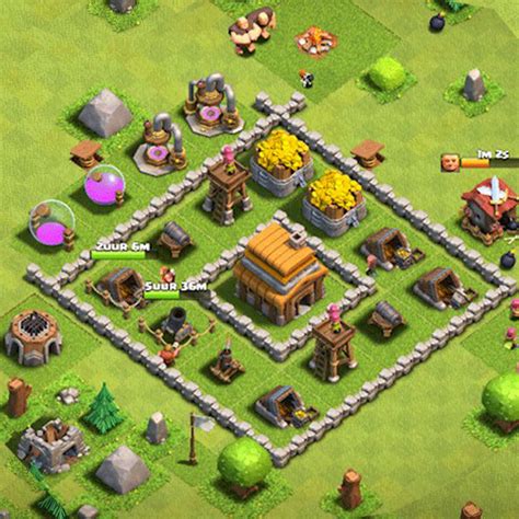 Clash Of Clans The Ghost Clan Dise Os De Aldeas Ayuntamiento Nivel