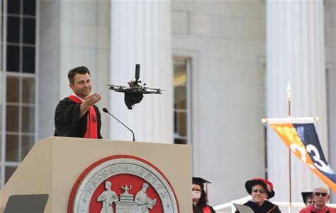 Mark Rober On Twitter RT MIT First Mortarboard To Ever Fly Away