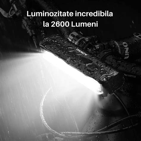 Lumina Frontala Profesionala Bicicleta Spectrumpoint Lumeni