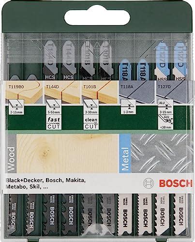 Bosch 30 Piece Basic For Wood And Metal Jigsaw Blade Set For Wood And