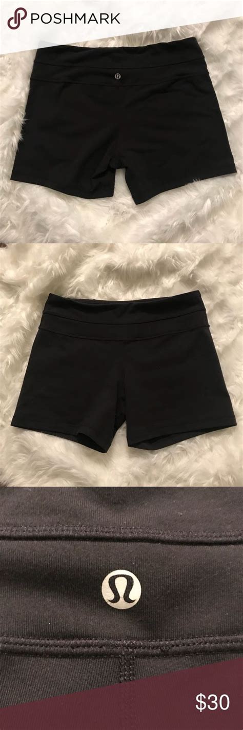 🎀black Lululemon Shorts🎀 Black Lululemon Shorts Lululemon Shorts