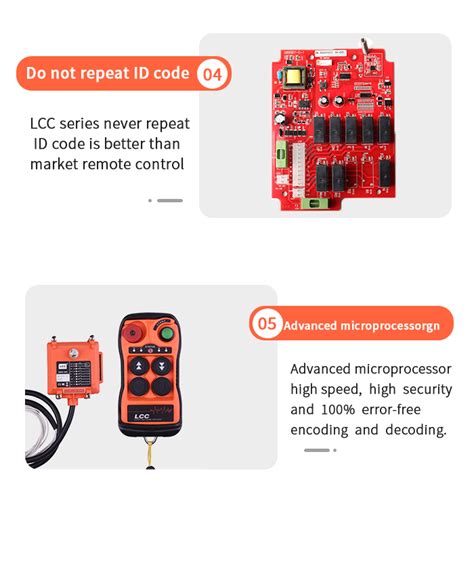 Q200 Lcc 2 Button Single Speed Crane Remote Control Wireless Radio