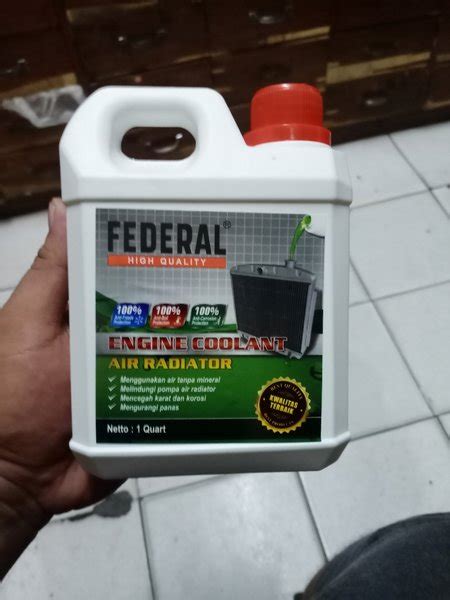 Jual Ai Radiator Coolant Coolan Federal Warna Hijau Ijo Isi 1 Lt Di