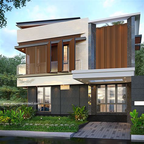 Desain Tampak Samping Rumah Modern 2 Lantai Bapak Hnd Di Surabaya Desaineksteriorrumah 34127