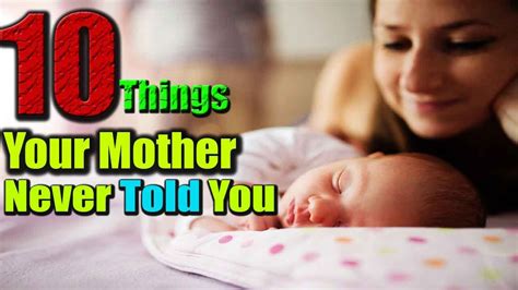 10 Things Your Mother Never Told You Ocean Of Limitless Love Confession Youtube