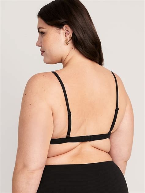 Pucker Triangle Bikini Swim Top Old Navy